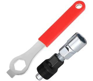 KLUCZ ŚCIĄGACZ DO KORB ROWEROWYCH SERWIS ROWERU + KLUCZ SZEŚCIOKĄTNY